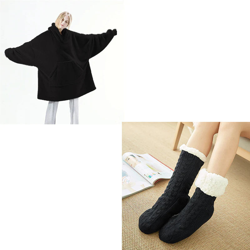 Hoodie Wearable Sweatshirt